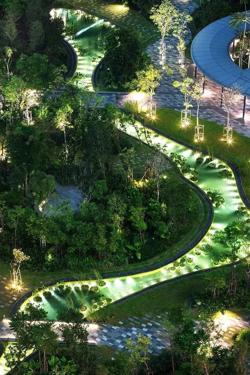 景观设计赏析：新加坡丰树商业城二期